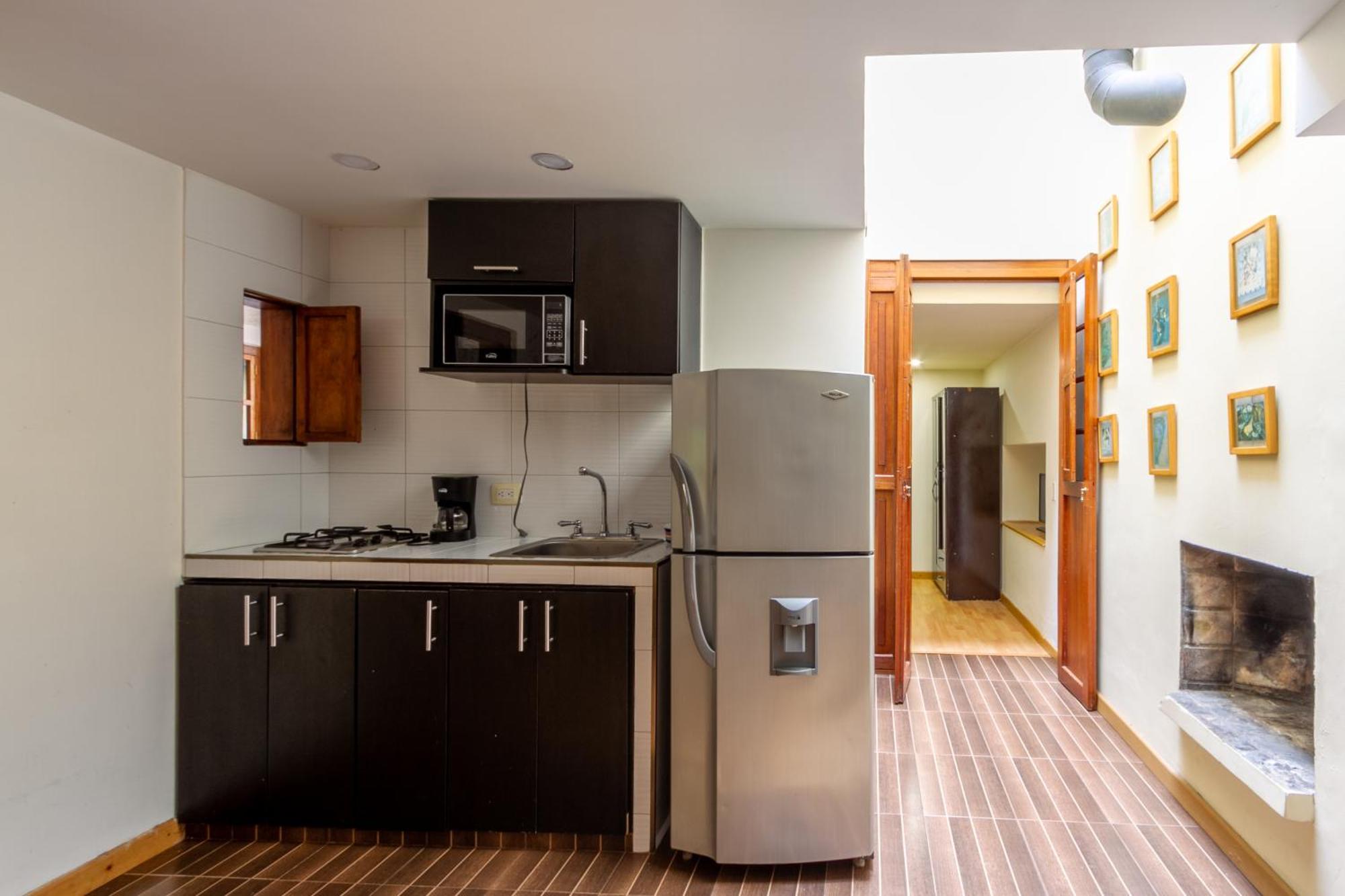 Apartaestudios La Candelaria Bogotá Habitación foto