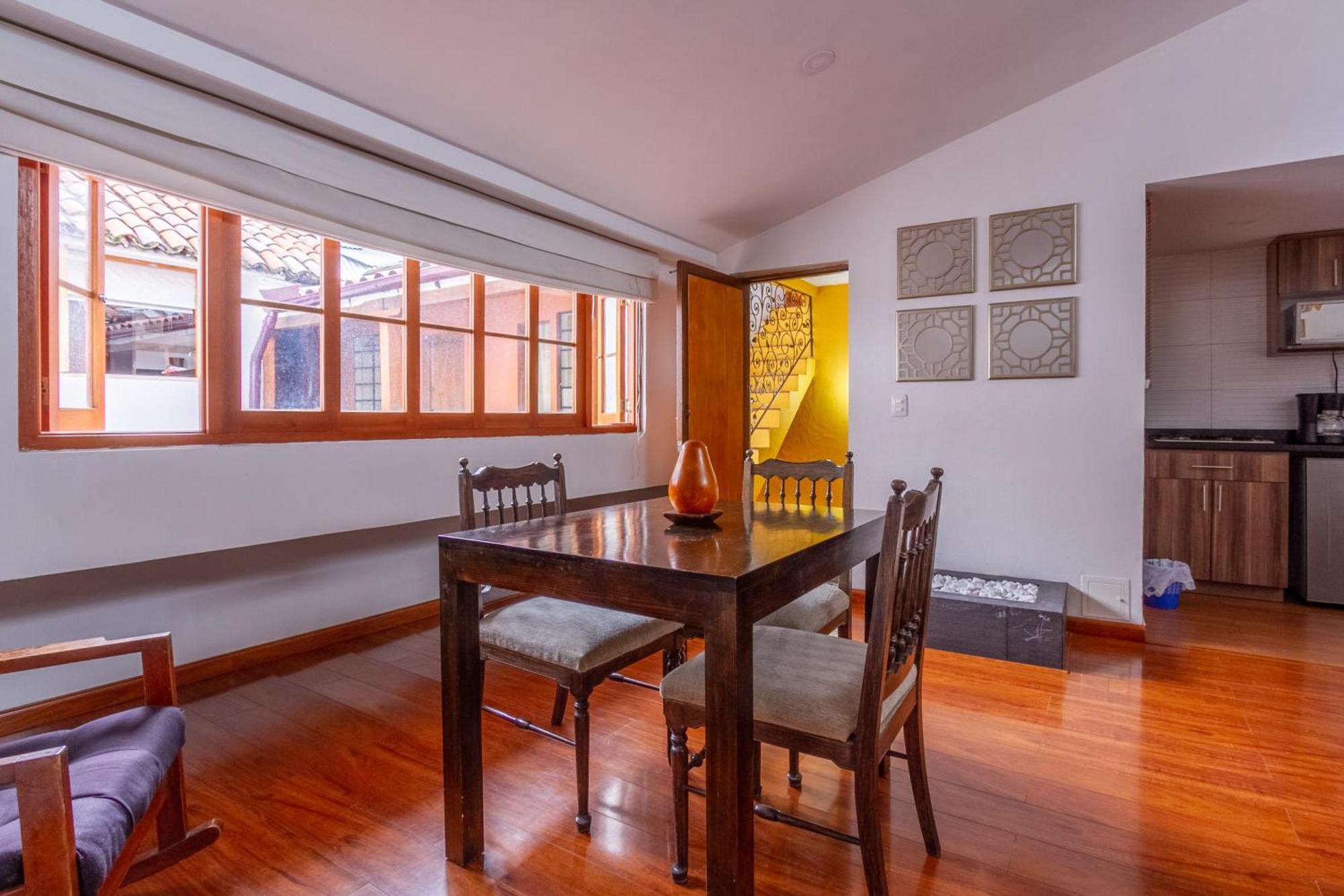 Apartaestudios La Candelaria Bogotá Habitación foto