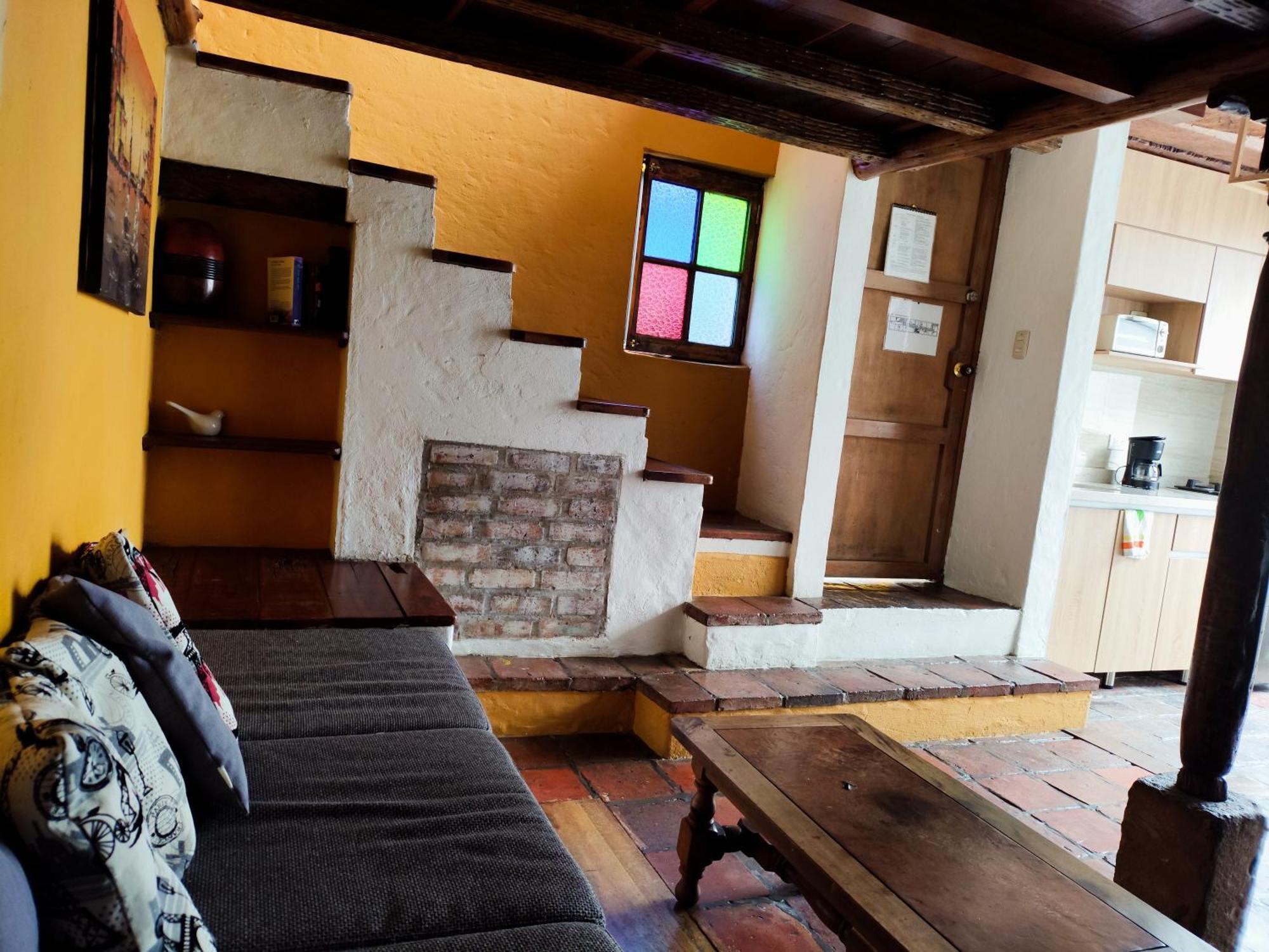 Apartaestudios La Candelaria Bogotá Habitación foto